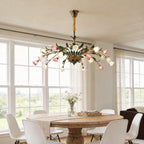 Vintage Floral Chandelier Vintage Rustic Branch Ceiling Light