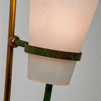 Vintage French Wall Lights Angled Glass Wall Sconce
