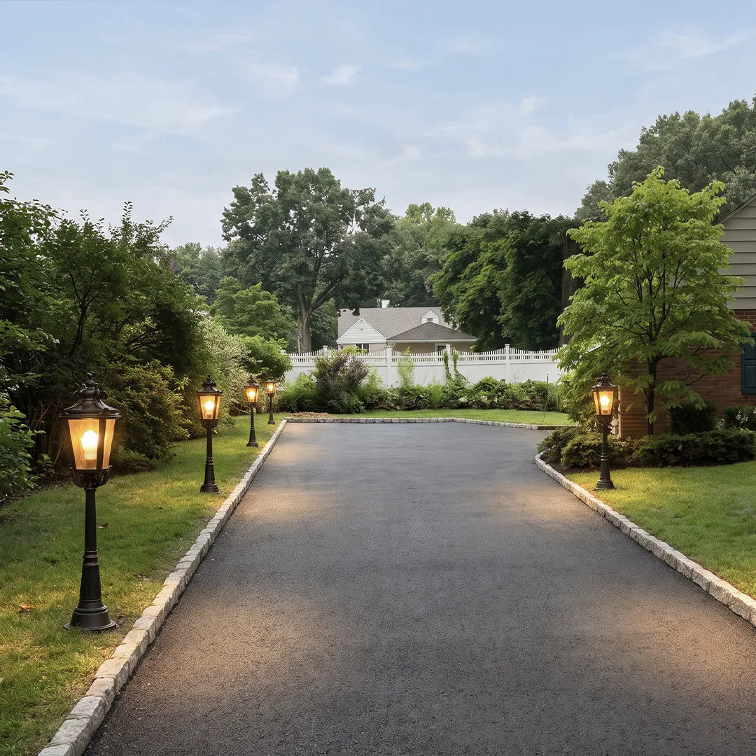 Lights for Garden Path European Vintage Outdoor Lawn Light