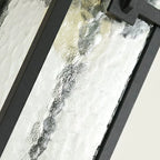 Vintage Wall Light Fixtures Rectangular Glass Outdoor Light