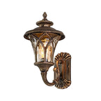 Vintage Wall Sconce Light Fixtures American Outdoor Glass Light