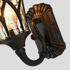 Vintage Wall Sconce Light Fixtures American Outdoor Glass Light
