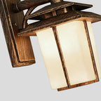 Modern Outdoor Lighting Sconces Minimalist Glass Lantern