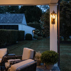 Vintage Wall Sconce Light Fixtures American Outdoor Glass Light