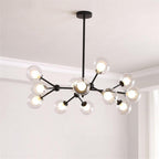 Modern Sputnik Chandelier Bubble Chandelier 12 Bulbs