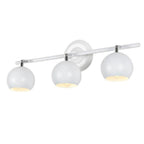 3-Light Bowled Metal Semi Flush Mount Ceiling Light – Modern & Bright