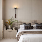Wall Adjustable Light Modern Minimalist Marble and Glass Light