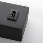 Wall Lamp with USB Charger Rectangular Adjustable Modern Light