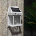 Wall Mount Solar Lantern Tungsten Bulb Motion Sensor Light