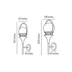 Wall Mounted Outdoor Lighting Stainless Steel LED Light