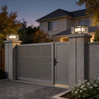 Wall Pillar Lights Modern Outdoor Waterproof Gate Post Light