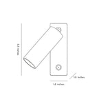 Wall Sconce Reading Light Minimalist Adjustable Bedside Lamp