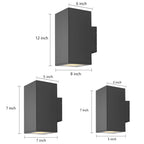 [Open-Box]Waterproof LED Exterior Wall Sconces for Villa Outdoor Patio Balcony
