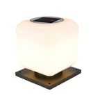 Square Pillar Lights Waterproof Outdoor LED Metal Light