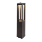 LED Bollard Path Lights Modern Black Landscape Light