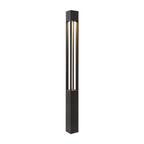 LED Bollard Path Lights Modern Black Landscape Light