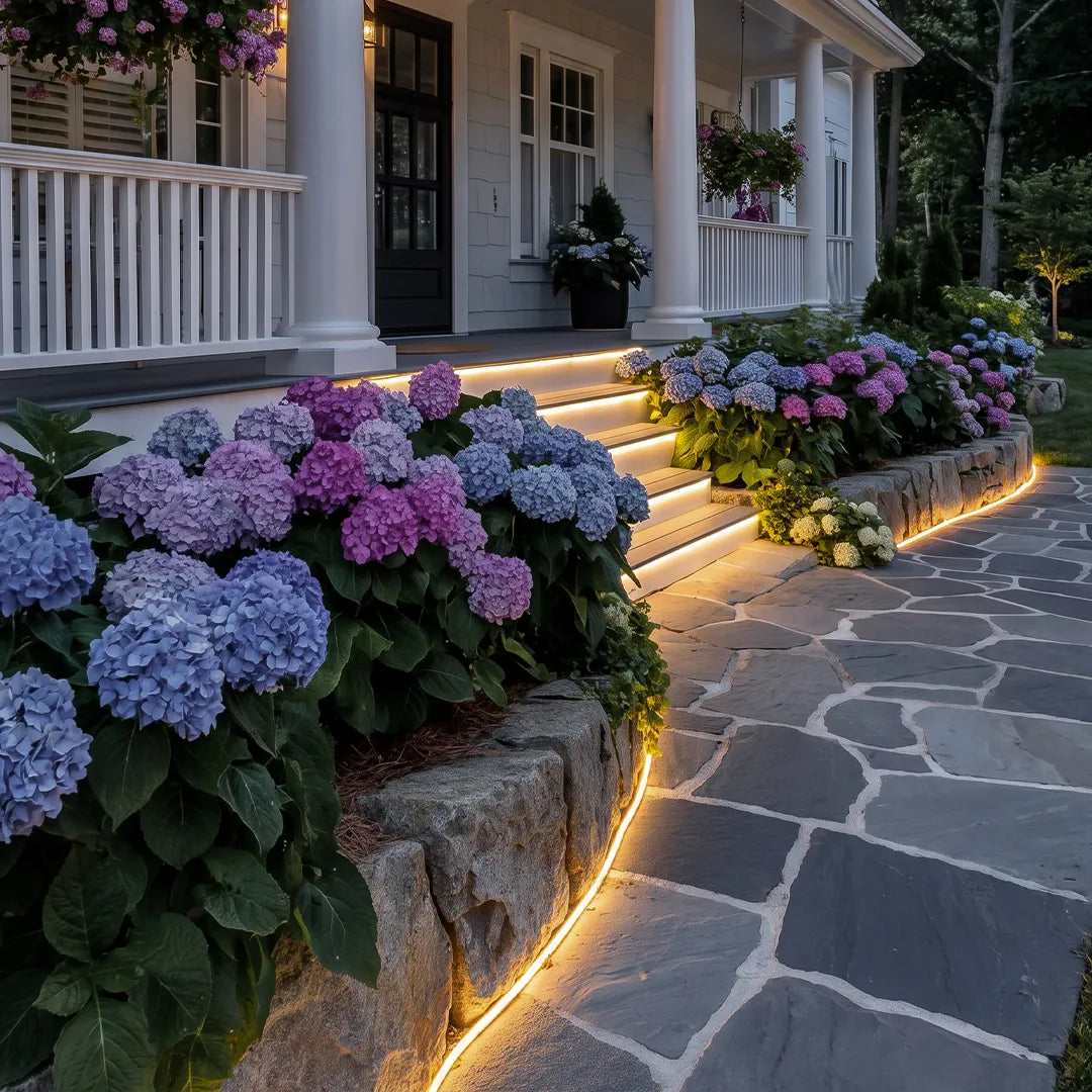 Waterproof LED Light Strips Solar Remote Control Flexible Lights