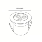 LED Underwater Lights for Pools Recessed Landscape Light