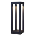 [Open-Box] Black Aluminum Garden LED 7W 4-Beam Landscape Bollard Lights