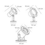 waterproof outdoor spotlights Adjustable Angle Light