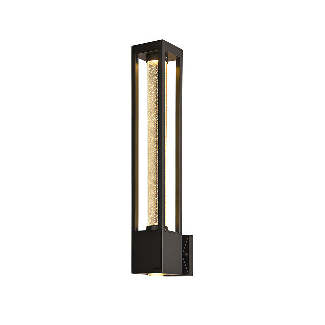 Outdoor Wall Mount Lighting Fixtures Aluminum Crystal Waterproof Lamp