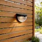 Waterproof Solar Fence Lights Outdoor LED Garden Wall Light