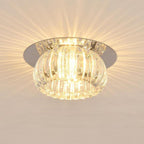 Chandelier Geometric Flush Mount Kitchen Light Fixtures Metal Crystal Ceiling Lights