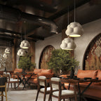 Single Pendant Light Fixture French-Style Metal Ceiling Light