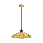 Wood Japanese Wabi-Sabi Retro Nordic Chandelier Dining Room Light Fixture