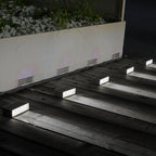 6 PCS Outdoor Step Light Fixtures Modern Style Waterproof Light