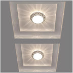 Geometric Drum Shaped LED Modern Flush Mount Lighting Ceiling Lights